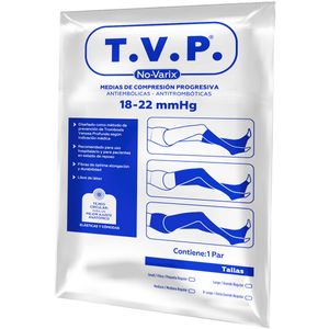 Media T.V.P.®. Antiembólica a la cadera No-Varix® 18-22 mmHg unisex