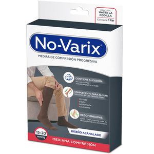 Medias No-Varix® hombre fibras especiales 15-20 mmHg