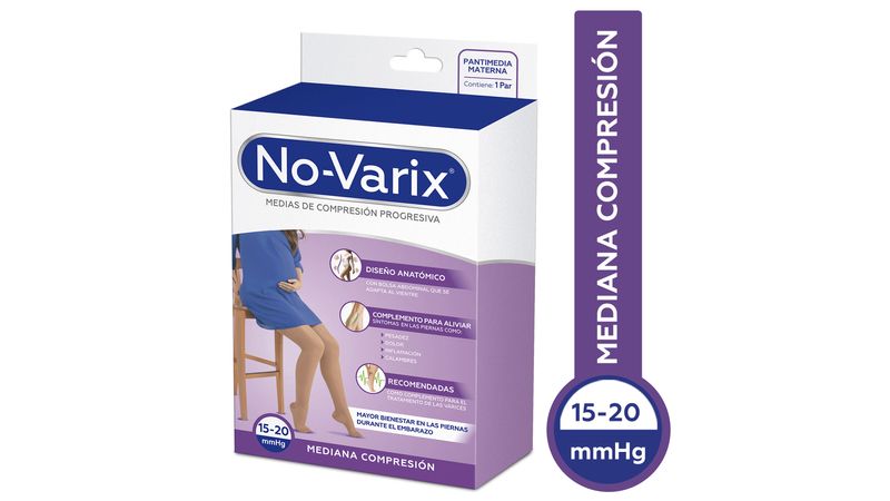 NO VARIX Panty-Medias compresivas 8-15 mmHg
