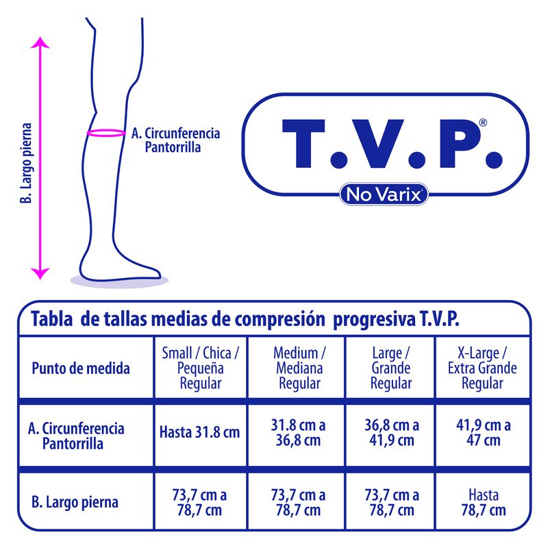 Media-T-V-P-Antiembolica-a-la-cadera-No-Varix-18-22-mmHg-unisex-blanco-L-10109955-4