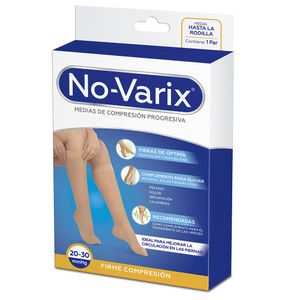 Medias No-Varix® mujer 20-30 mmHg transparente