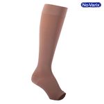 Calcetin-No-Varix-unisex-20-30-mmHg-opaca-puntera-abierta-beige-M-10105003-2